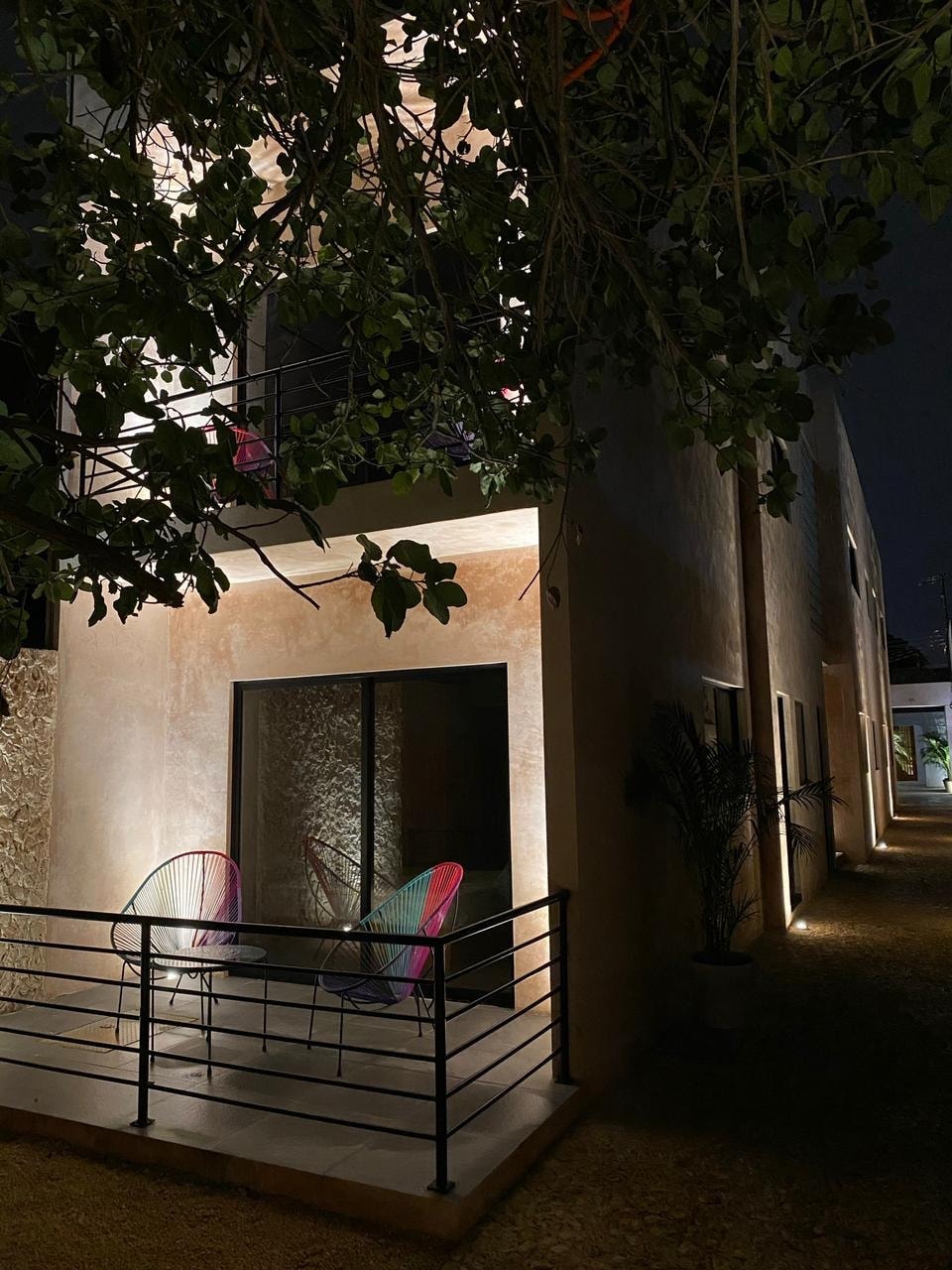 Hotelito Yum Kaax — terraza